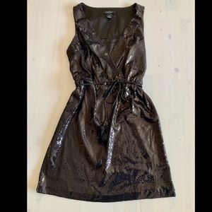 White House Black Market Sparkly Sequin Dress
